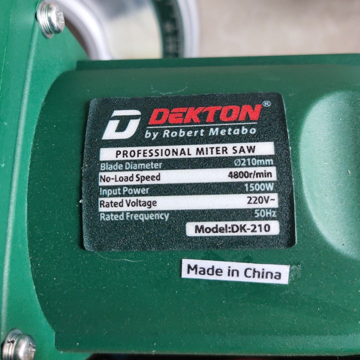 Máy cắt nhôm 210mm Dekton DK-210