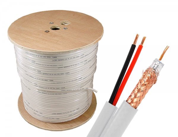 Dây cáp liền nguồn RG59 + 2C-CCS + CU SUNNY