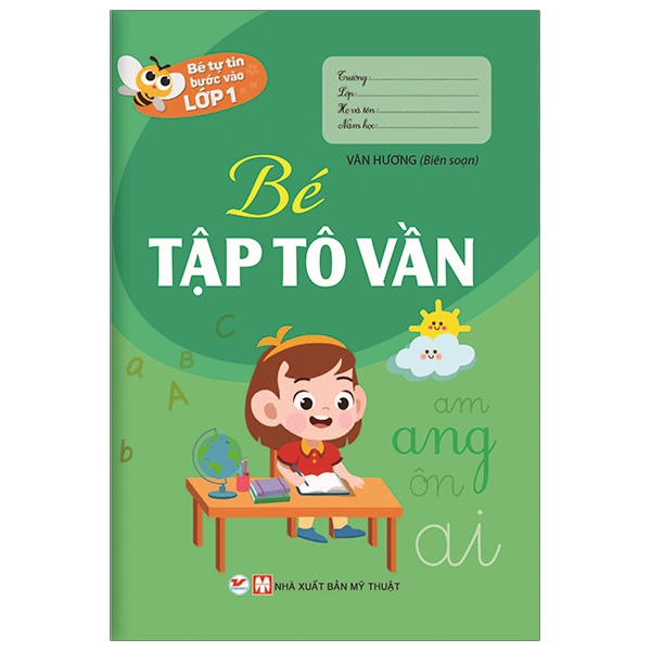 Fahasa - bé tự tin vào lớp 1 - bé tập tô vần
