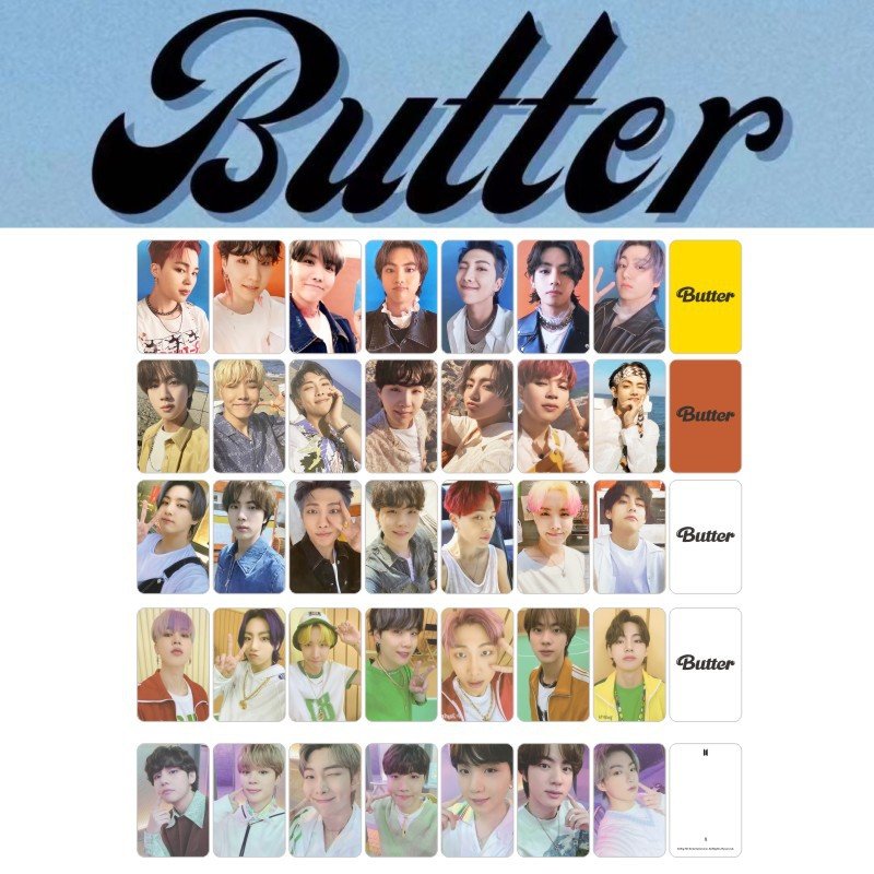 Lomo BTS Butter 30 tấm cực đẹp