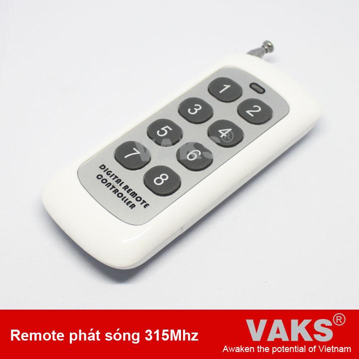 1 cái Remote điều khiển từ xa phát sóng xuyên tường 315Mhz RM03 - nhỏ gọn, sang trọng (có nhiều loại nút, tùy chọn)