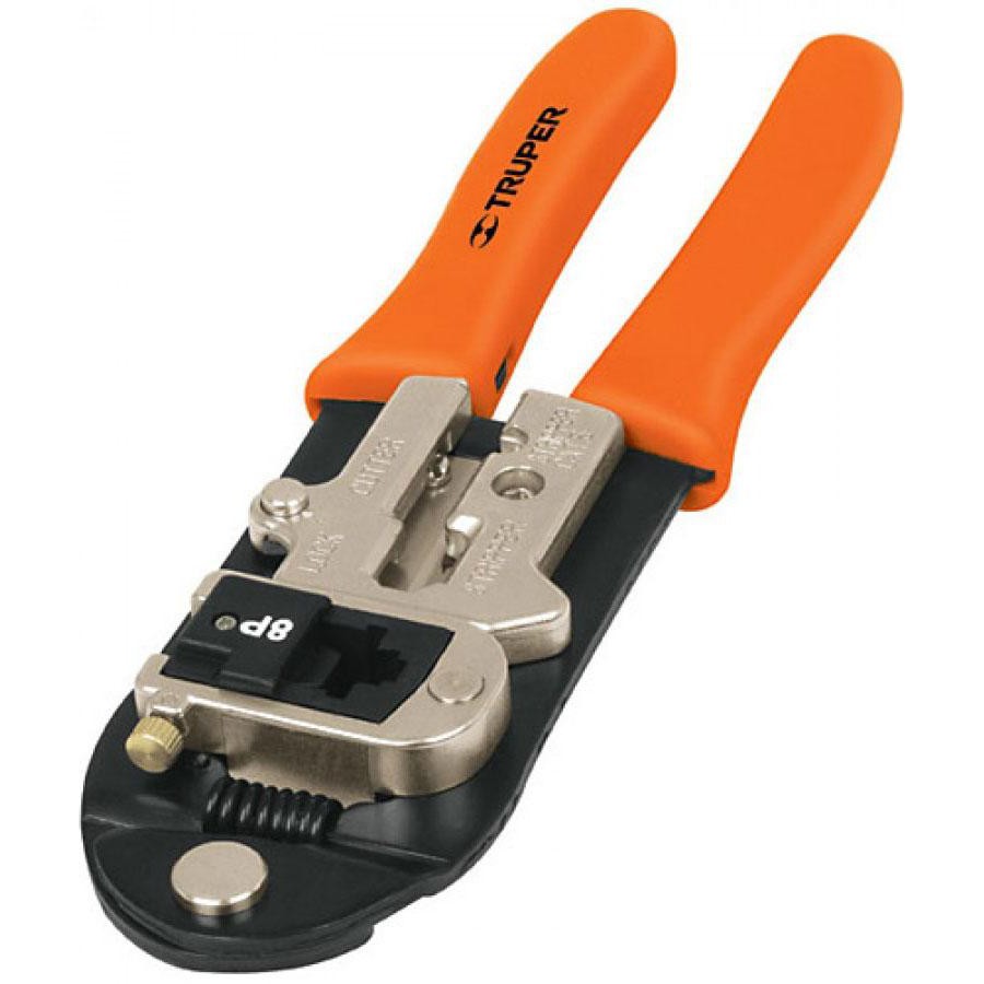Kèm bấm cáp mạng nhiều đầu Truper 18343