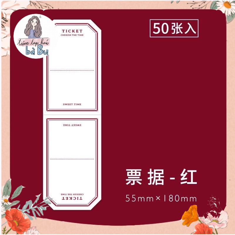 Set 100 labels lớn dùng để trang trí cổ điển