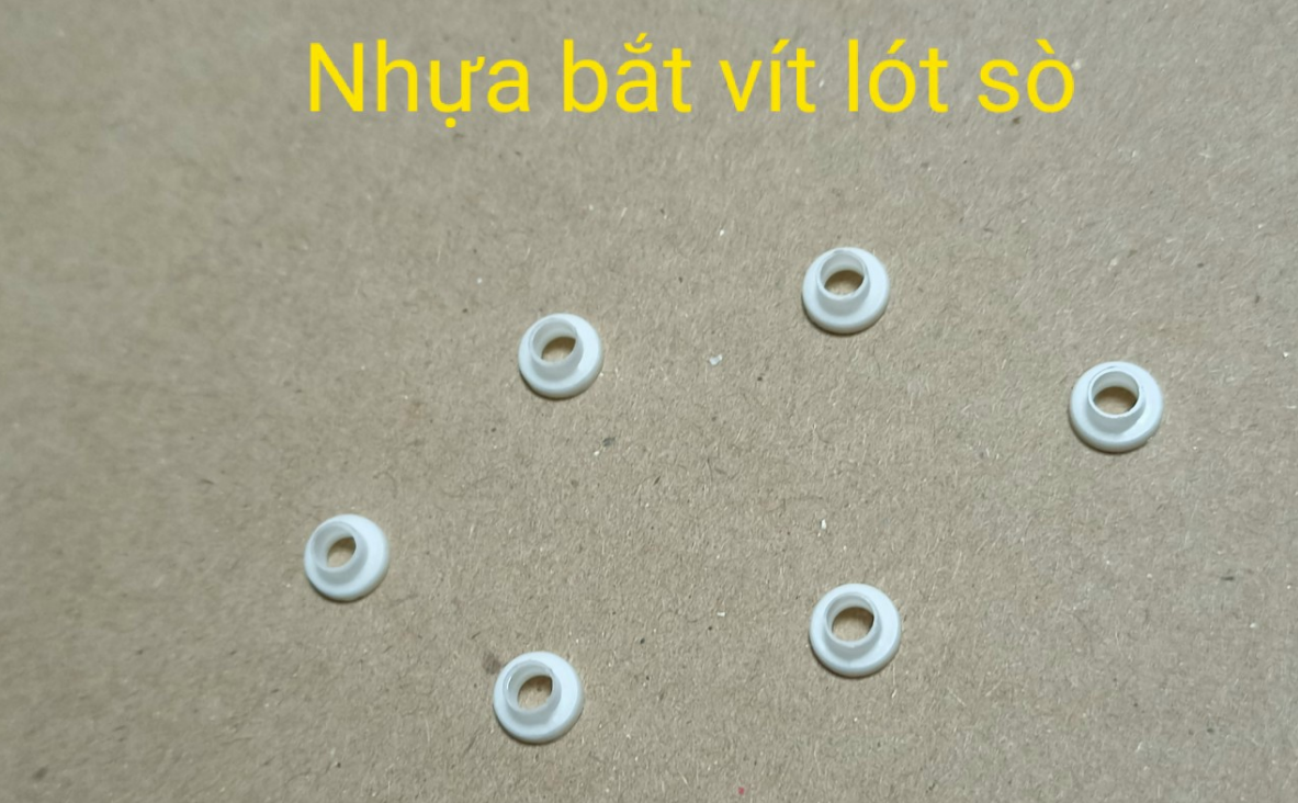 Nhựa Bắt Vít Lót Sò (100 cái/Túi)
