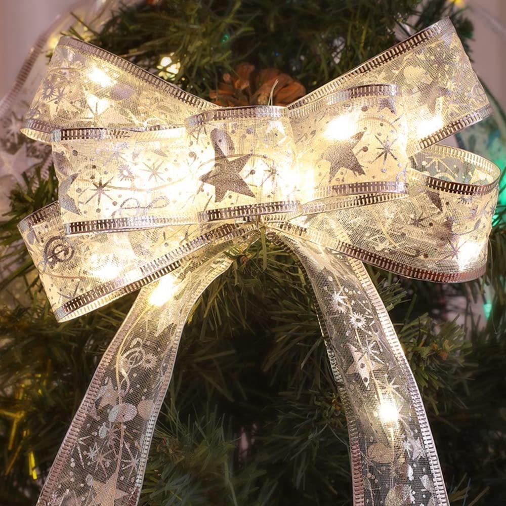 Dây Đèn Led Ruy Băng Trang Trí Noel 4M