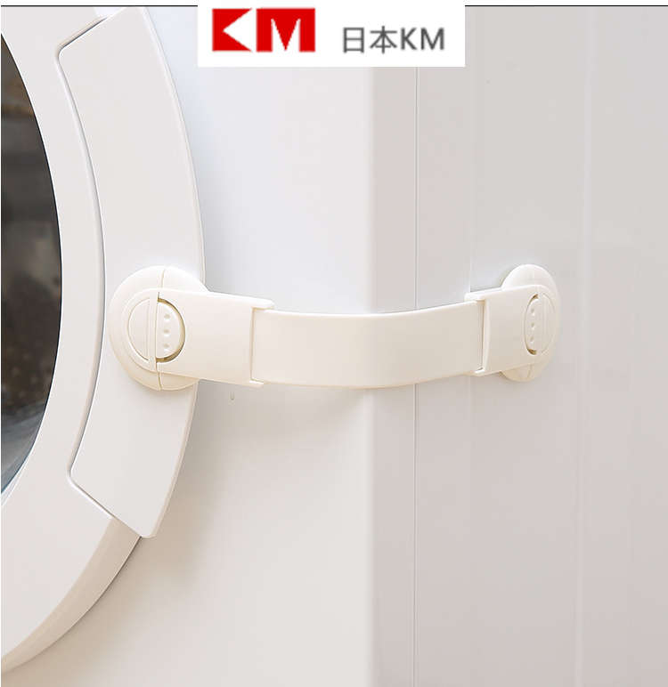 Dây đai khóa tủ co dãn KM-539 an toàn cho bé hàng tiện ích Nhật