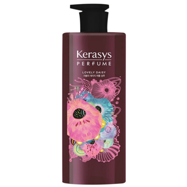 Dầu gội nước hoa hương cúc rừng và xạ hương Kerasys Lovely Daisy Hàn Quốc 600ml
