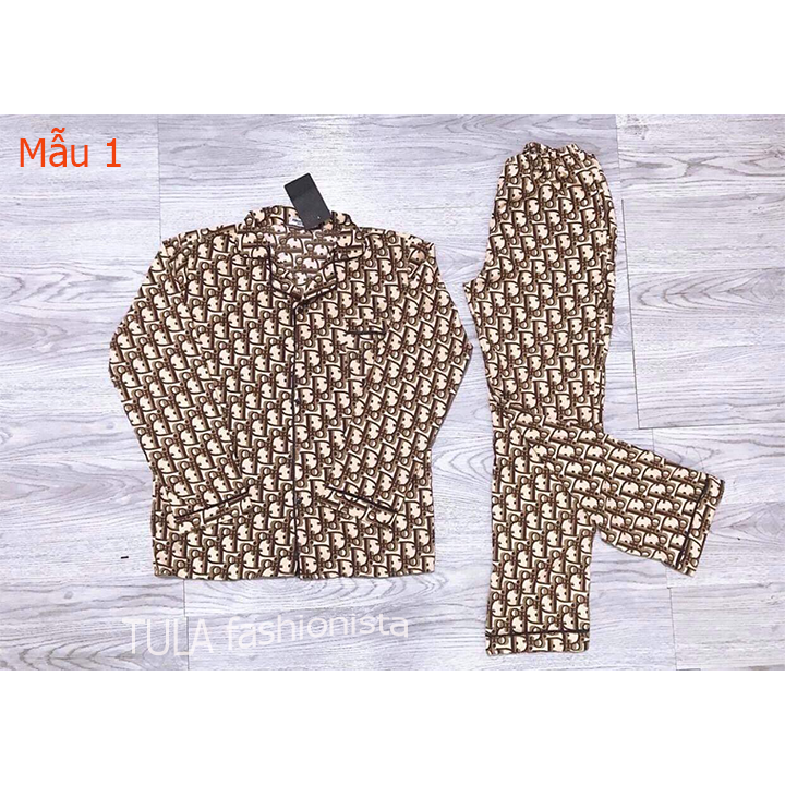 Đồ Bộ Dài Tay Nam Nữ Chất Lụa Đẹp Mềm Mịn, Không Nhăn