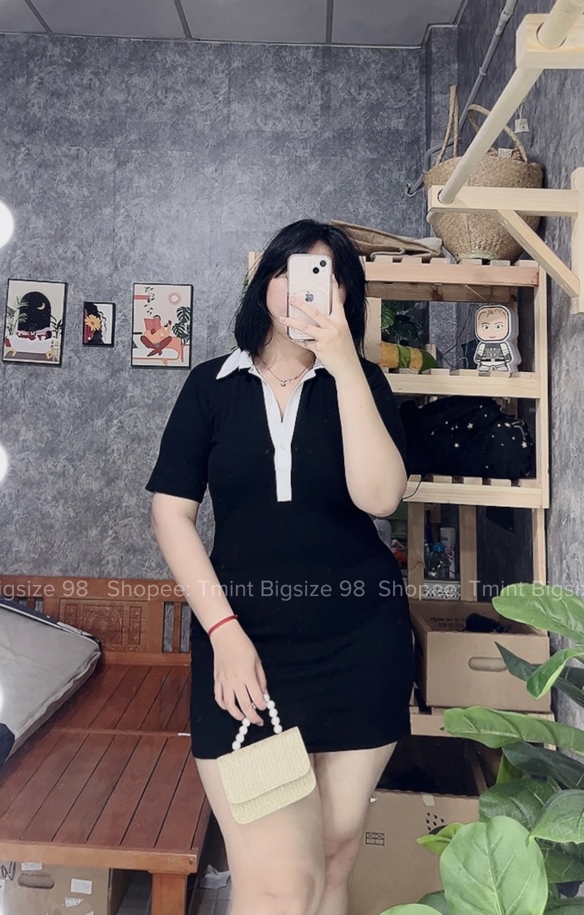 [TMINT BIGSIZE] Đầm Polo Body Bigsize Siêu Hách Dáng