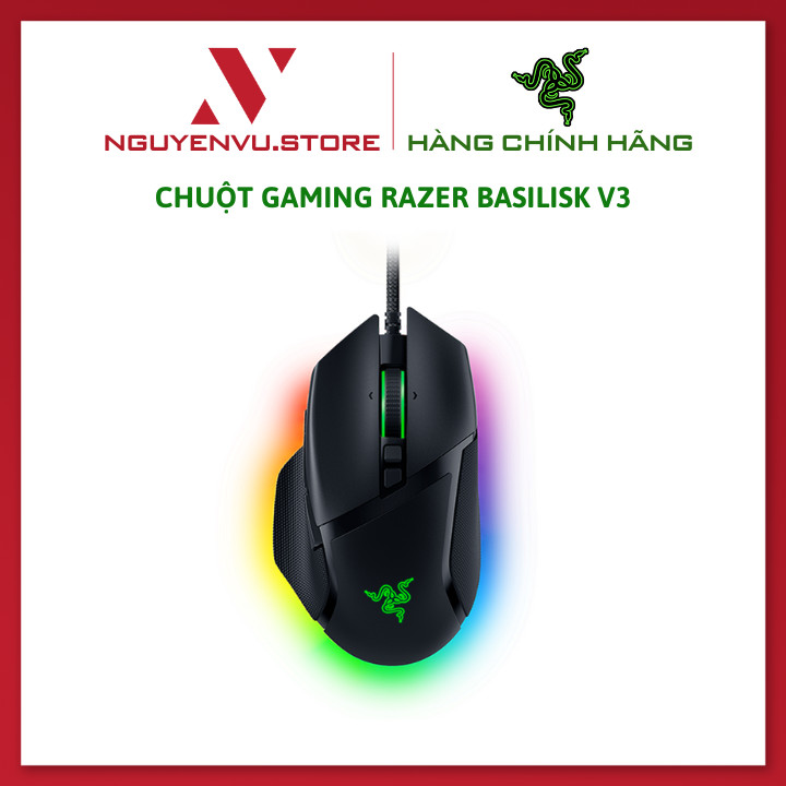 Razer basilisk v3 gaming mouse rz01-04000100-r3m1-original