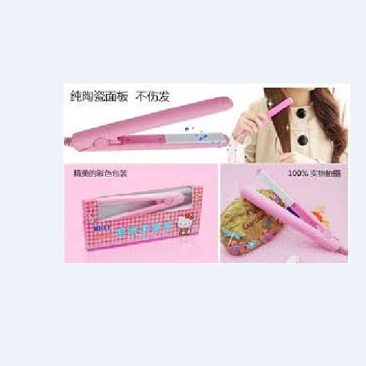 MÁY KẸP BẤM TÓC XÙ MINI KITTY ( HỒNG)  - Giá bán xã kho