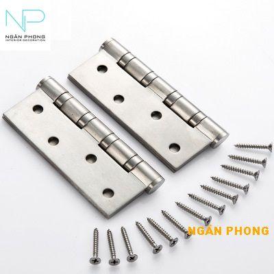 [HCM]CẶP BẢN LỀ CỬA INOX 201- 3mm ( 105x90mm)