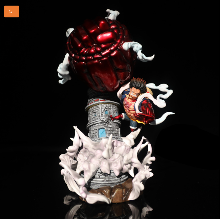 Mô hình figure Luffy Gear 5 Đứng Trên Rồng  Tóc Tím  Đèn  Taki Shop