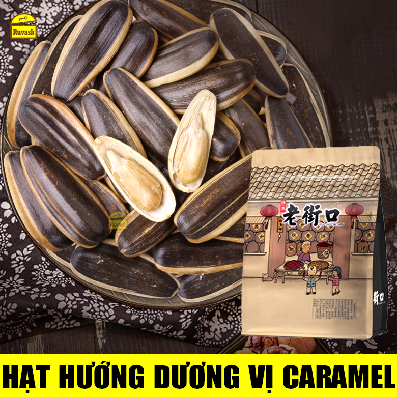Hướng dương tẩm vị caramen (2 gói x 500gr)