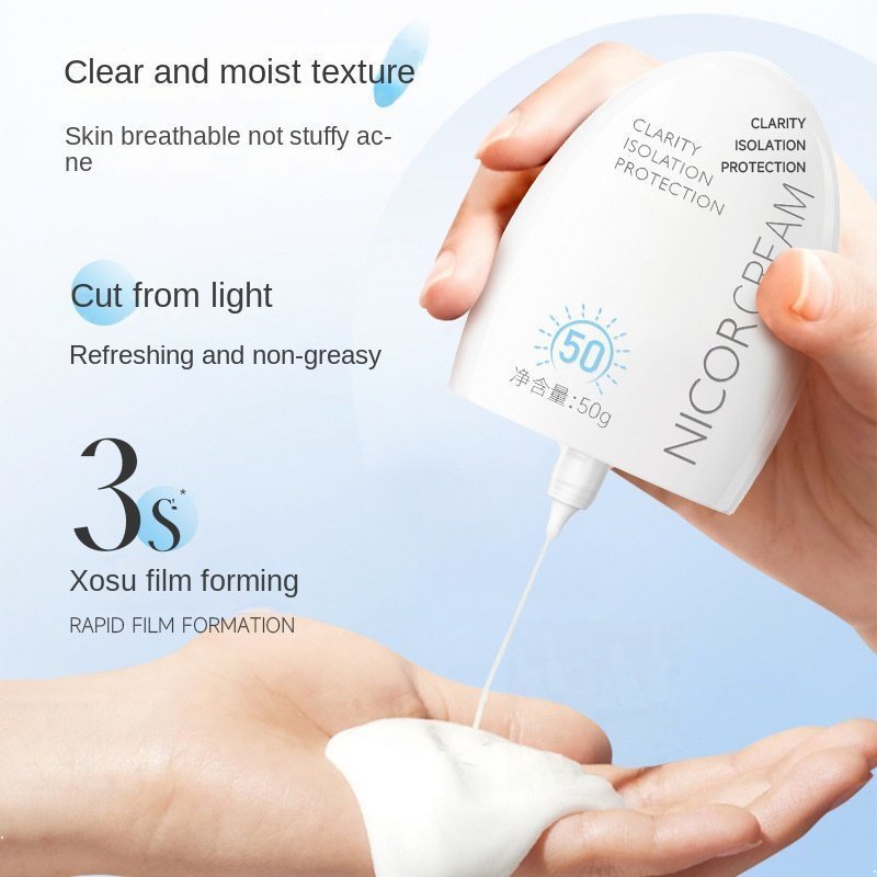 Kem Chống Nắng 50 SPF Nicor, Kem chống nắng trắng da, dưỡng ẩm, kiềm dầu