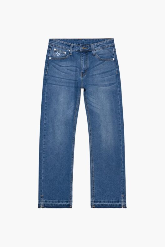 Quần jeans nam Owlbrand Split / Xanh