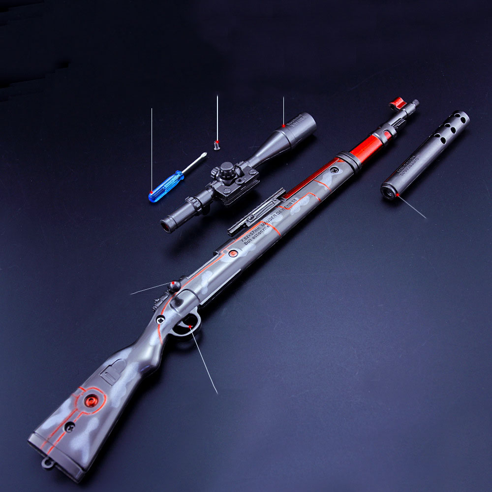 Mô Hình Khẩu Kar98 Skin Black Trong PUBG