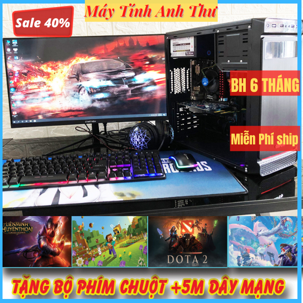 Bảng giá Thùng Máy Tính PC Gaming Chơi Game Online maxsting 8GB, Ổ CỨNG 500GB Phong Vũ