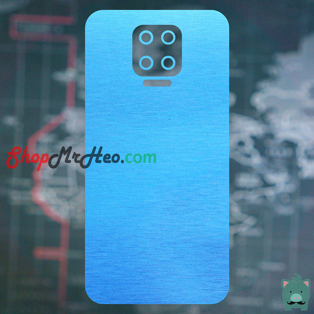 [HCM]Skin Dán Mặt Sau Lưng Vân Nhôm Vsmart Aris