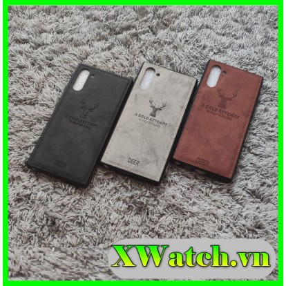 Ốp Lưng Vải Hươu Samsung Galaxy Note 10 / Note 10+ Note 10 plus Note 10 lite J7 pro J7 prime