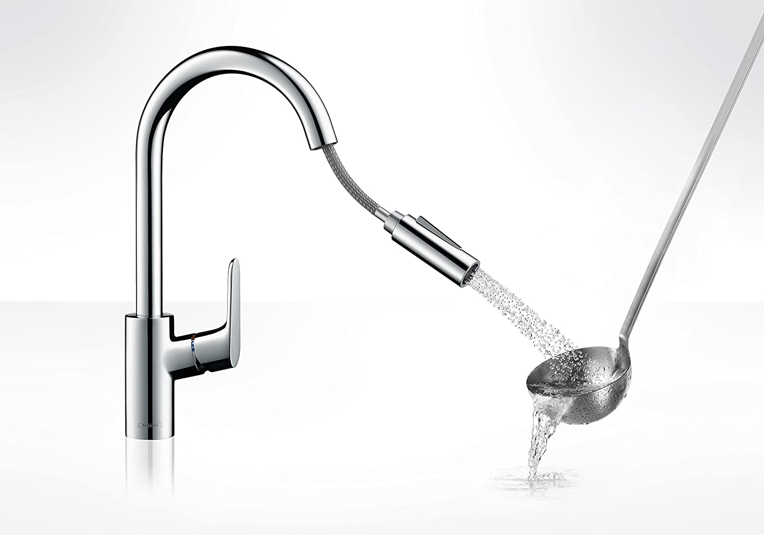 [Trả góp 0%] Vòi rửa bát Hangrohe Focus 240( có thể kéo dài)