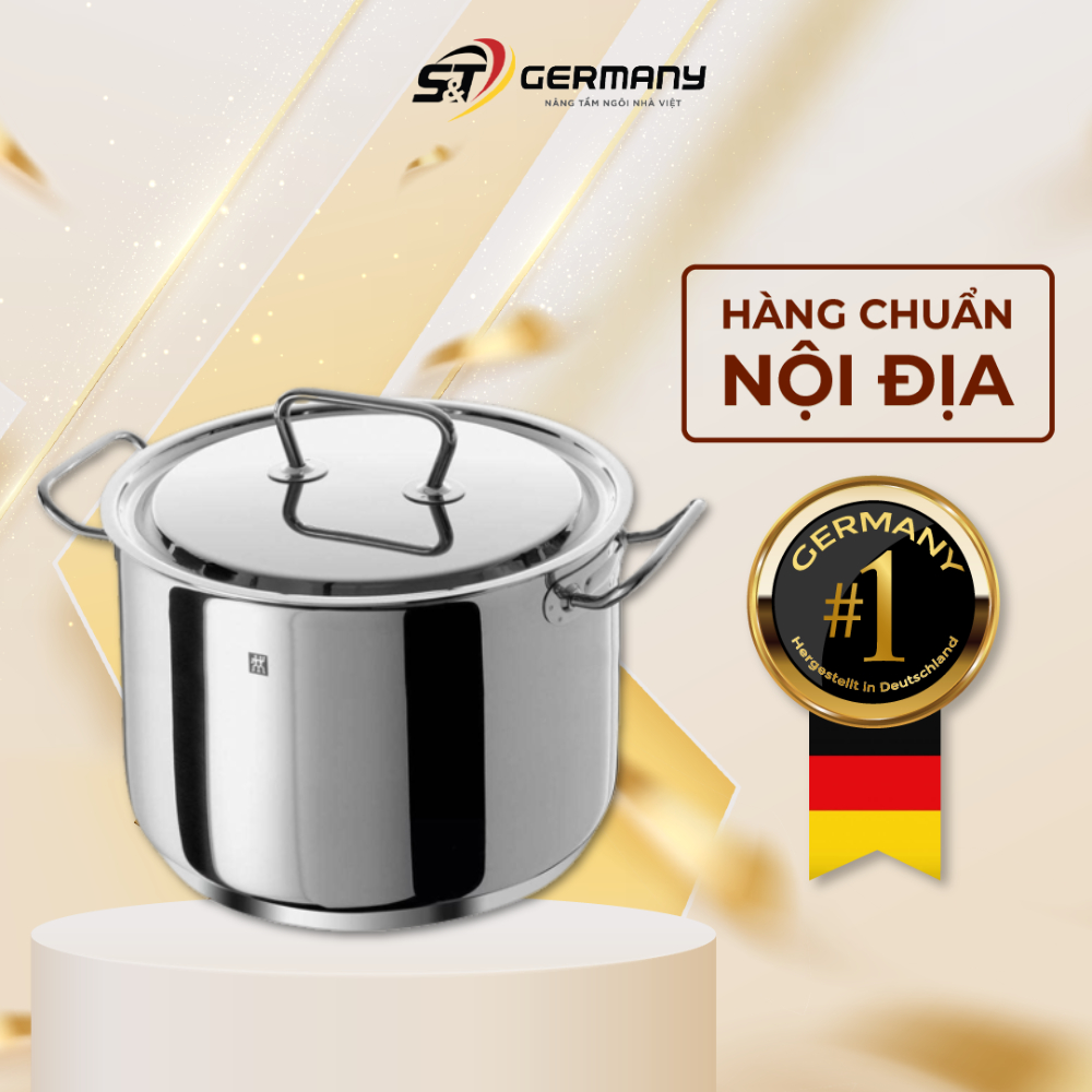 Nồi luộc gà zwilling 14l bếp từ bếp ga bản nội địa đức chất lượng cao | germanysnt 240137