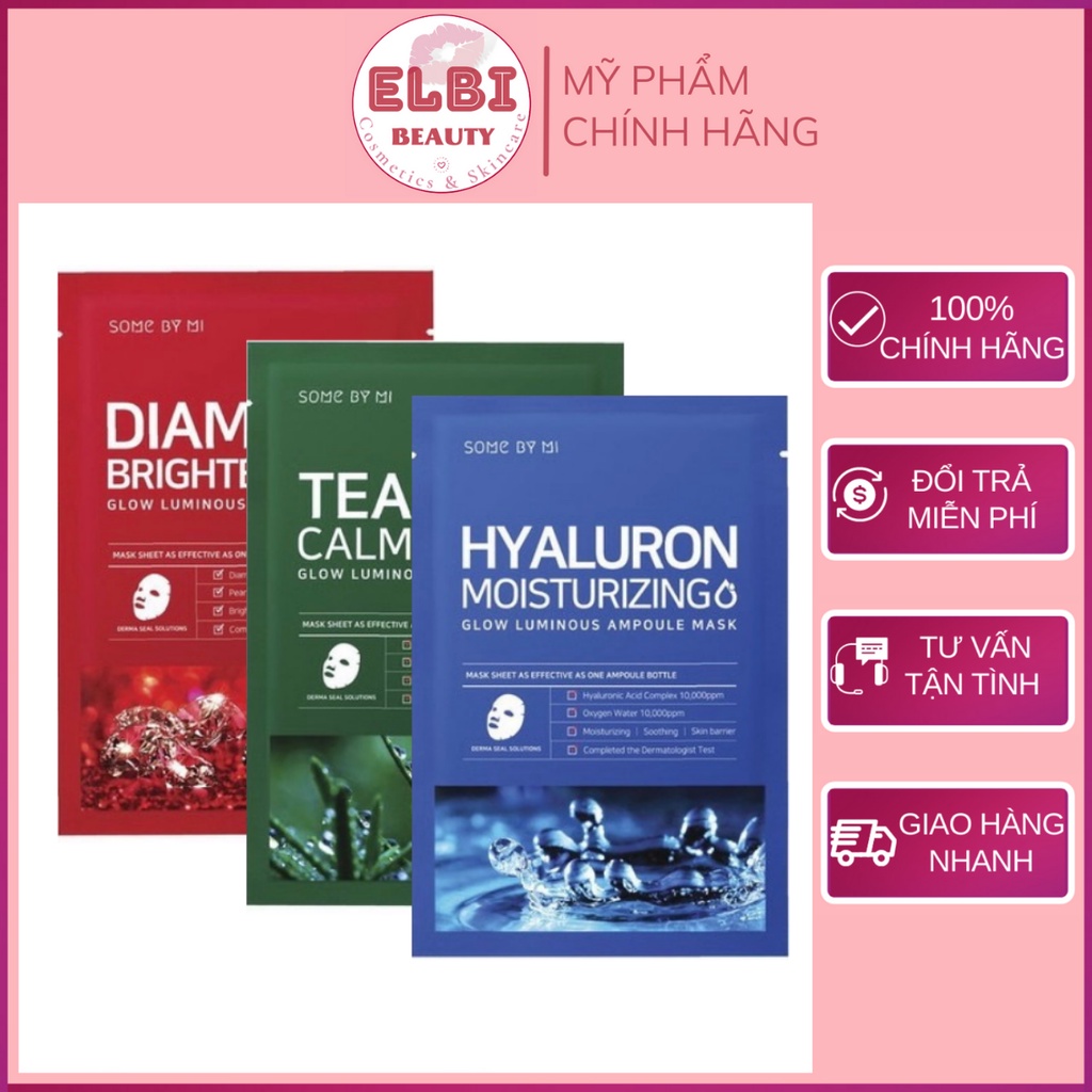 Mặt Nạ Giấy Some By Mi Glow Luminous Ampoule Mask 25g