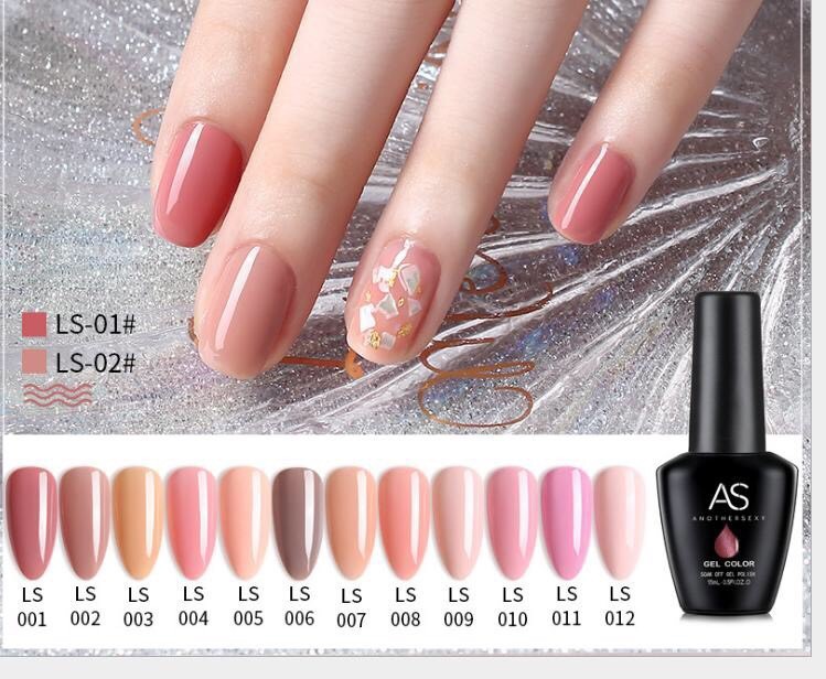 [HCM]Sơn gel as hồng phấn 15ml