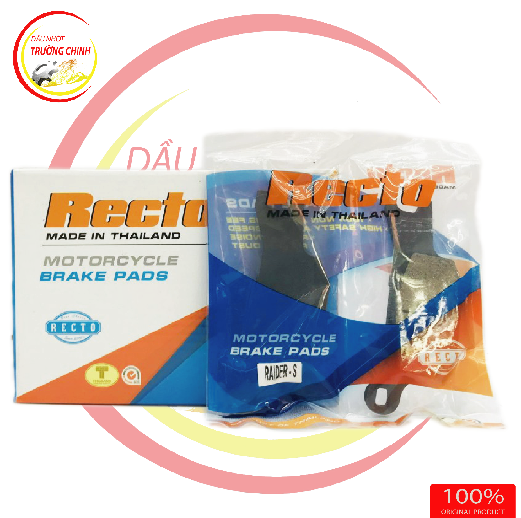 [HCM]Bố thắng sau Recto dành cho xe raider fi satria fi 150  hàng nhập Thailand