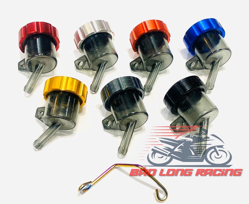 Combo bình dầu khói nắp CNC tặng kèm pass Titan gắn Tay thắng xe máy siêu rẻ đẹp nhiều màu