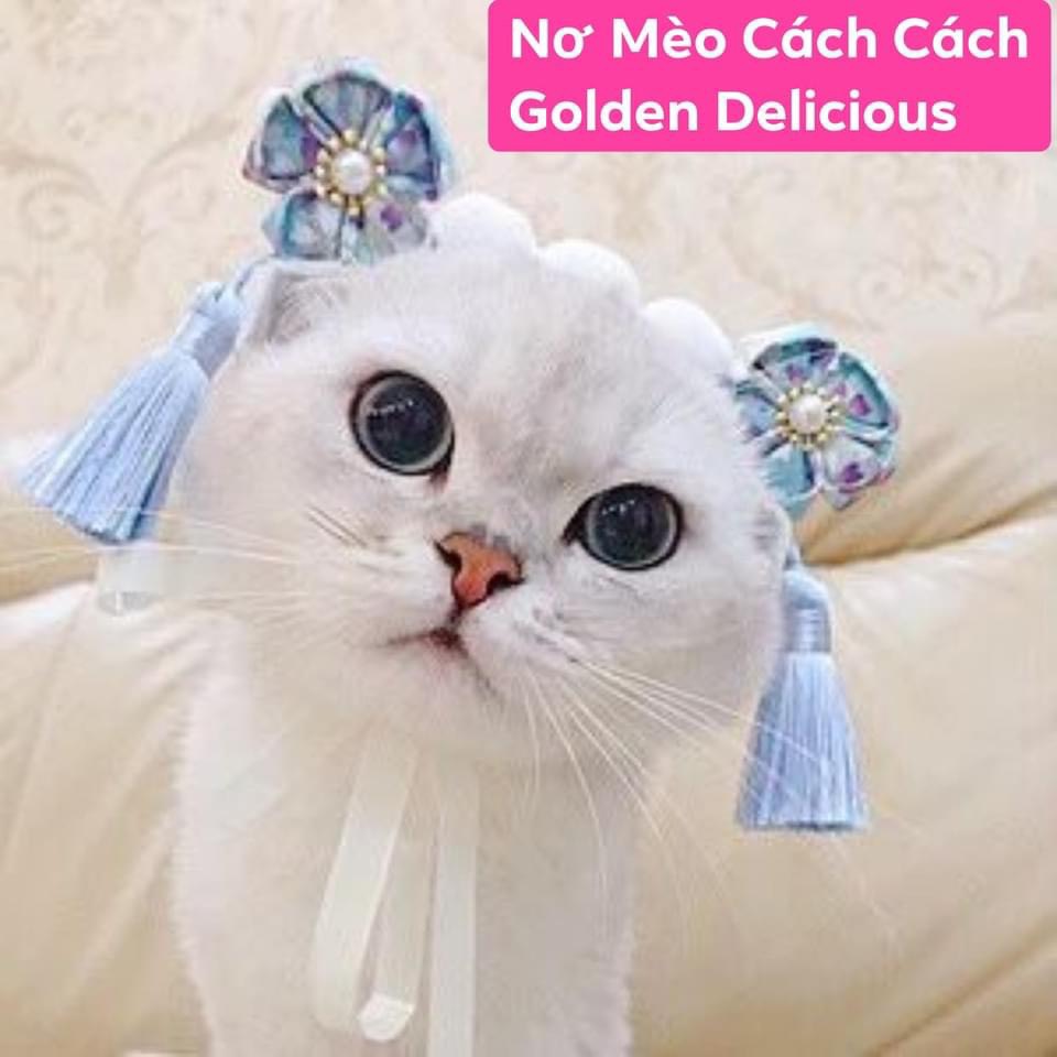 Mũ/Nơ/Vòng Đội Đầu Công Chúa  Cách Cách Cho Chó/Mèo Cực Cute