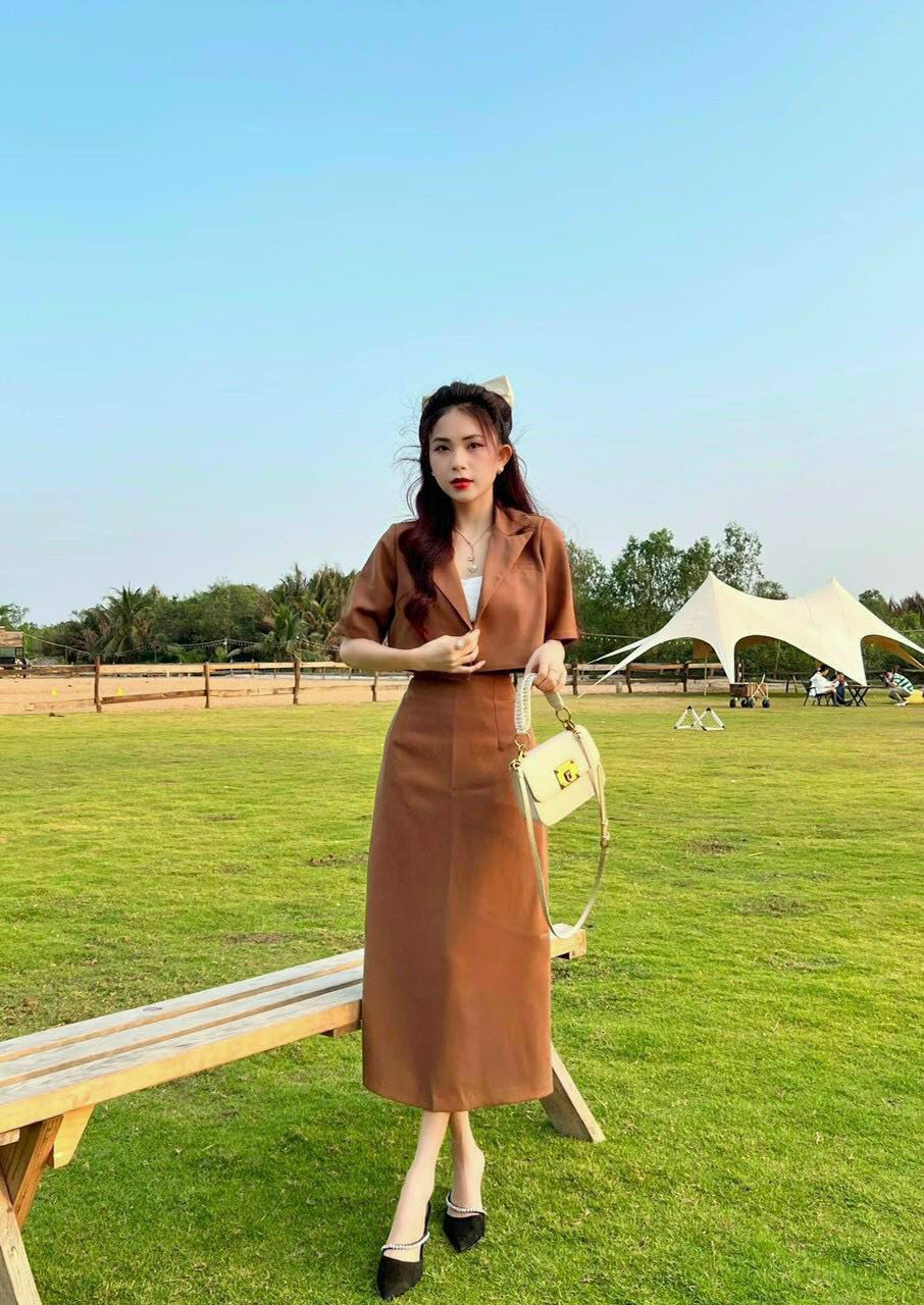 SET VEST 3 MÓN TIỂU THƯ SANG CHẢNH HÀNG CHUẨN