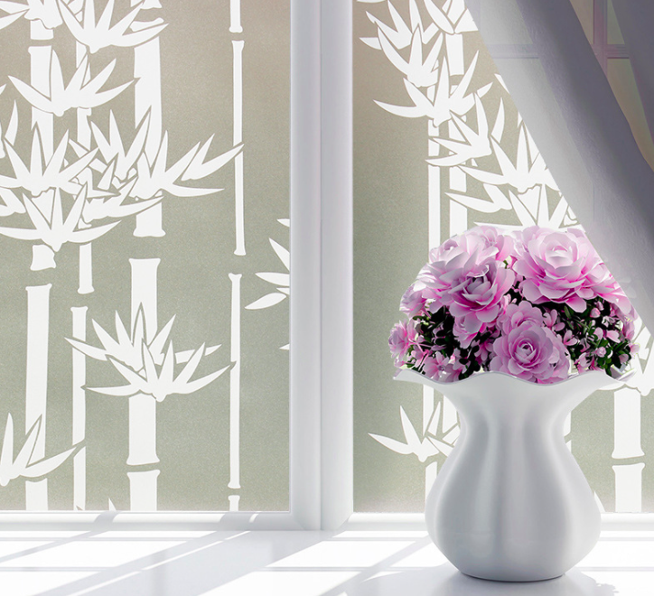 Cuộn [5m x 45cm] Decal dán kính mờ có sẵn keo - nhiều mẫu