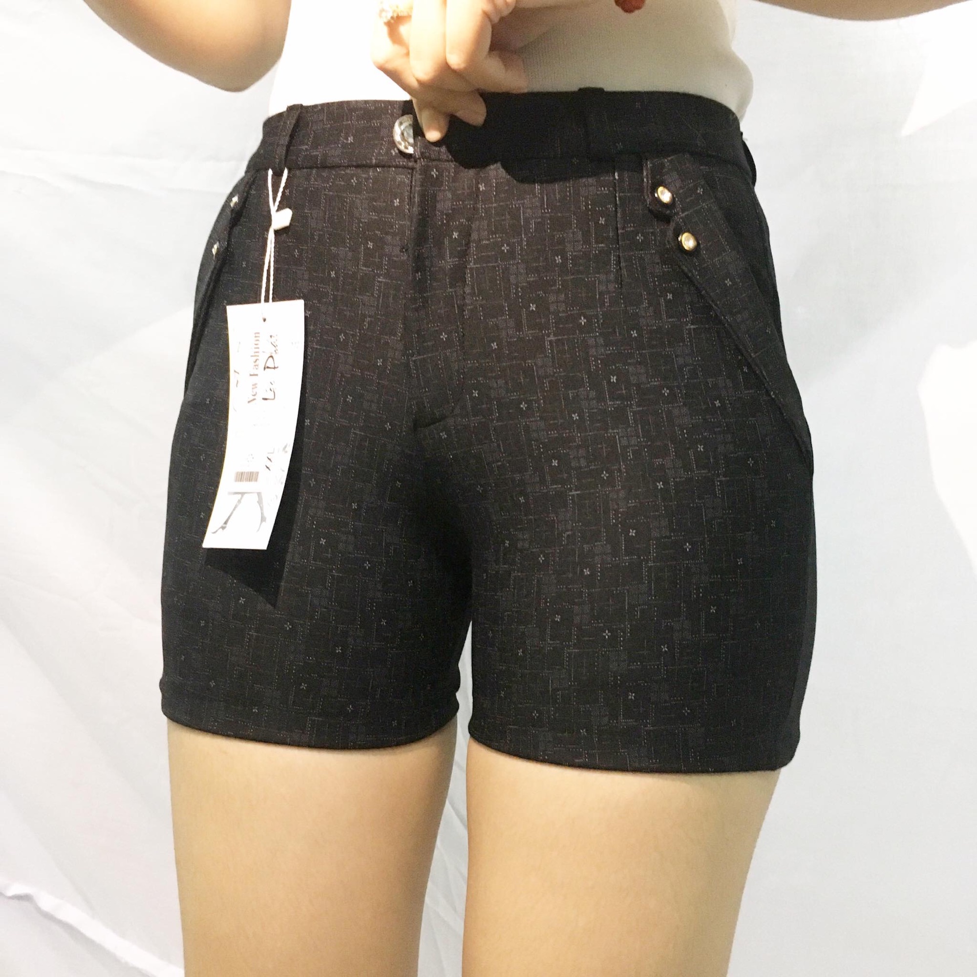 [HCM]Quần đùi dây kéo caro  thời trang(size 40-63kg)