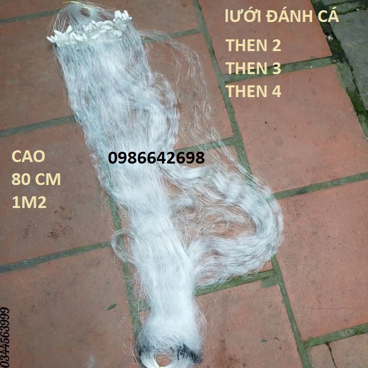 Lưới Đánh Cá - Then 2, 3, 4 DÀI 40M  (cam kết đổi trả trong 2 tuần đầu)
