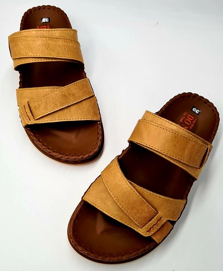 DÉP DA BÒ 100% NAM CAO CẤP - SHOP KINSON