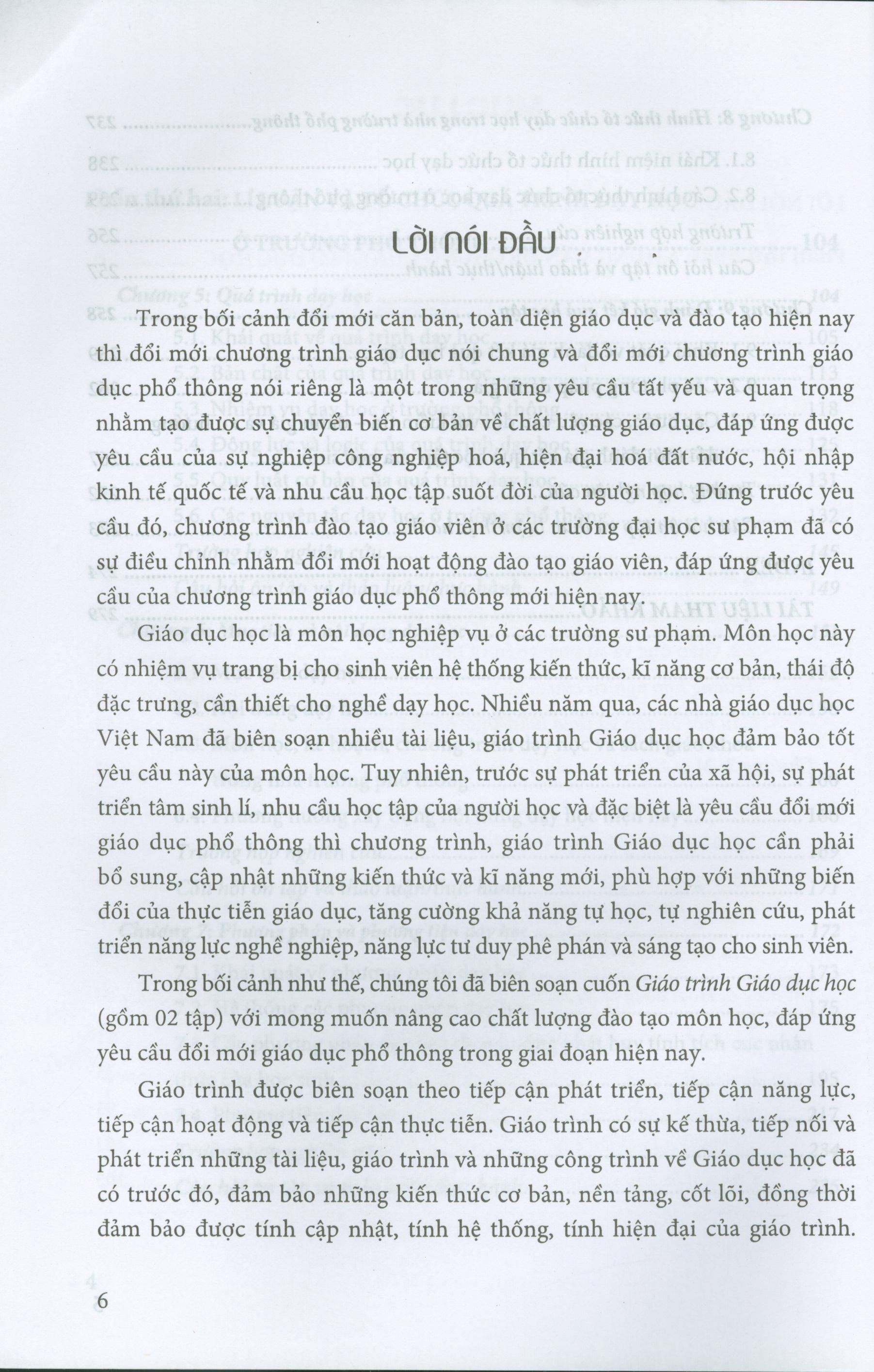 Giáo Trình Giáo Dục Học - Tập 1