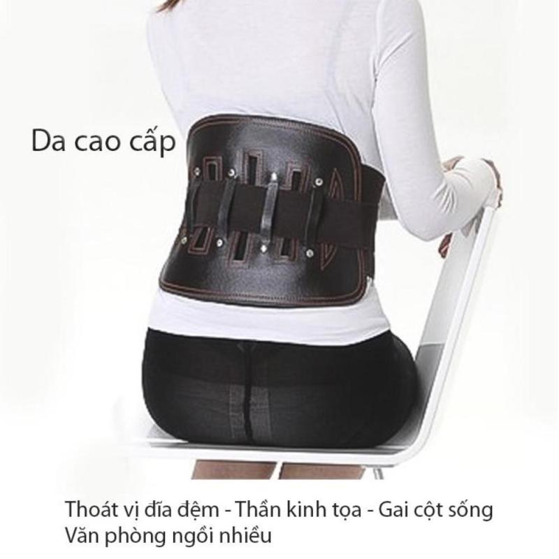 Đai lưng cột sống,Thoát vị đĩa đệm,Đau lưng ngồi nhiều-SIZE L eo 86-94cm tốt nhất