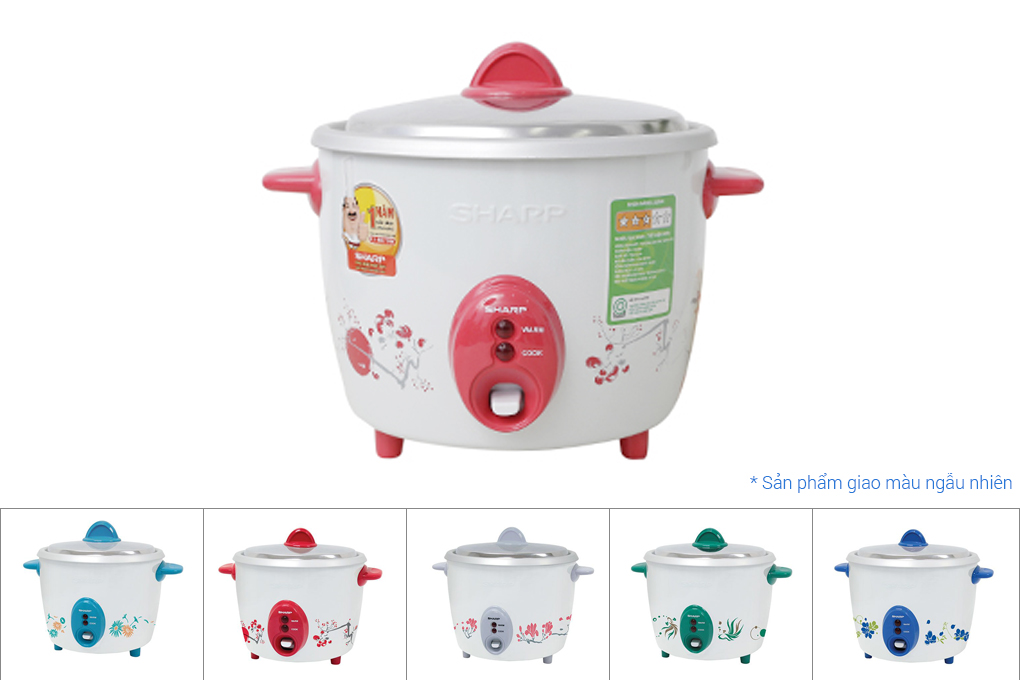 [HCM]Nồi cơm điện Sharp 1.5 lít KSH-D15V