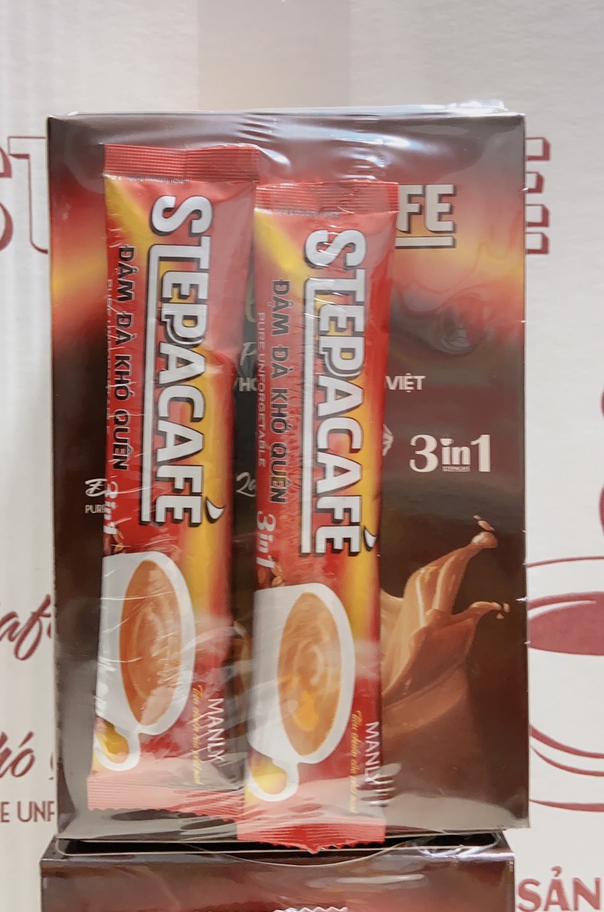 (1 hộp tặng 2 gói) Cà Phê Sữa Đá 10 gói -  SteppaCafe