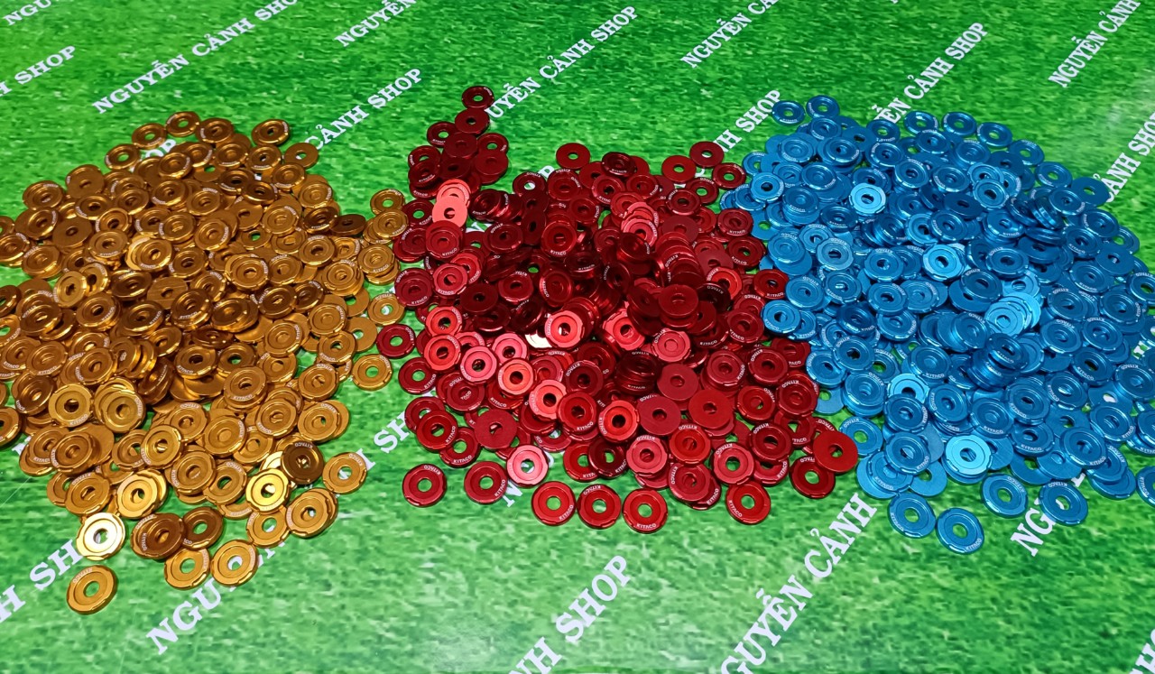10 LÔNG ĐỀN NHÔM LỔ 6LI lưng 20mm