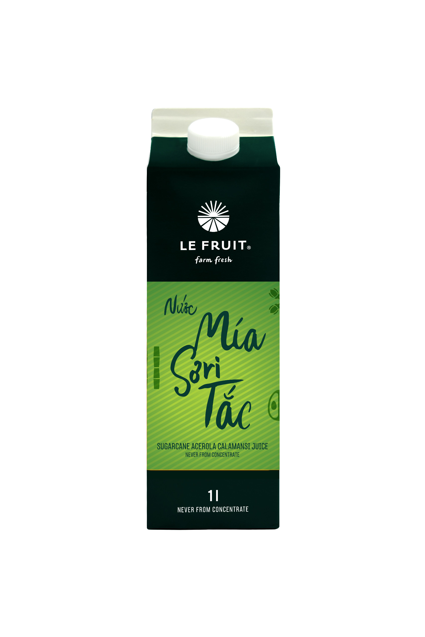 Nước ép Mía SơriTắc Le Fruit 1L
