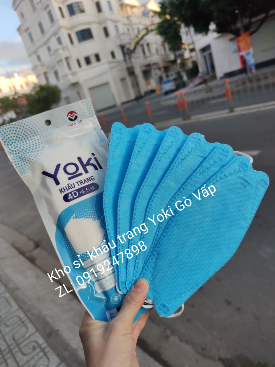 [HCM] Sỉ Khẩu trang Yoki 4D 1 thùng 30 bịch*10 cái