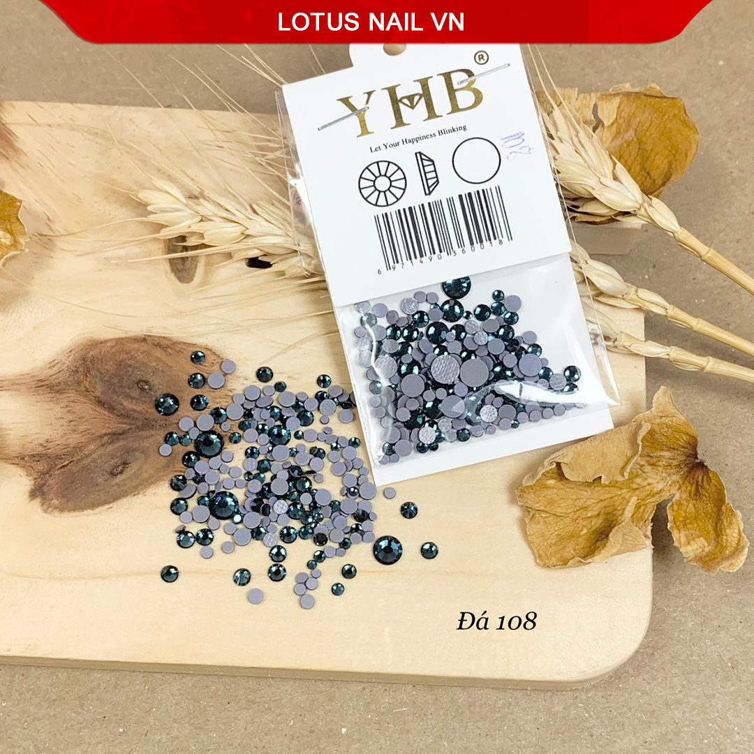 Túi đá đính móng YHB cao cấp mix đủ size