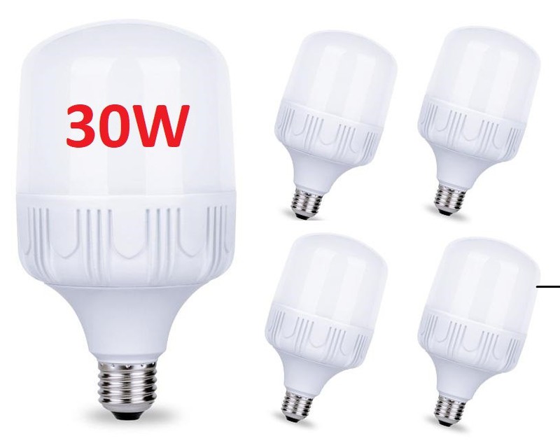 Bộ 3 Bóng đèn Led trụ 30W Siêu sáng tiết kiệm điện