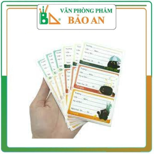 Nhãn vở campus meow nt-meo-18