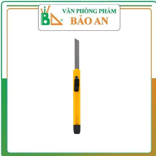 Dao rọc giấy nhỏ deli - vàng - combo 2 chiếc - e2051