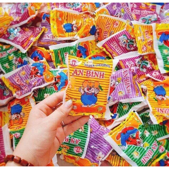 combo 10 gói mì tôm trẻ em