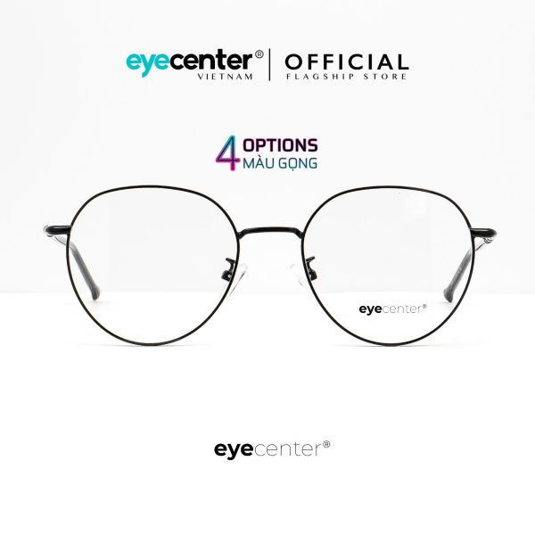 Giá bán Gọng kính cận nữ chính hãng EYECENTER C15 kim loại chống gỉ cao cấp nhập khẩu by Eye Center Vietnam
