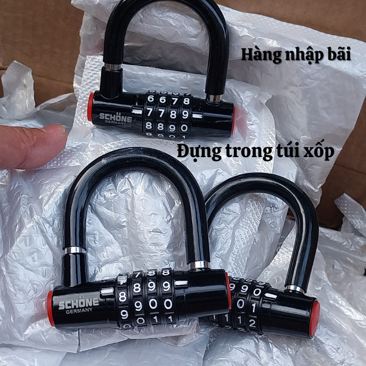 Khóa số chống trộm cao cấp SCHONE hàng nhập bãi GERMANY